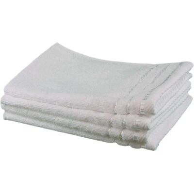 GÖZZE Asciugamano ospite Berlino - 30x50 cm, Bianco - Asciugamano ospite GÖZZE Asciugamano ospite Berlino - 30x50 cm, Bianco - Asciugamano ospite
