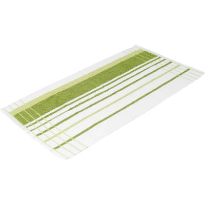 GÖZZE Berlin Streifen Handtuch - 50x100cm, Grün GÖZZE Berlin Streifen Handtuch - 50x100cm, Grün