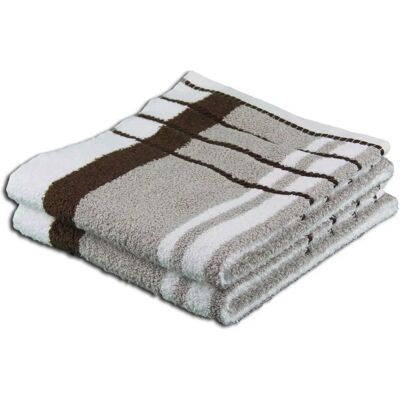 GÖZZE Berlin Streifen Handtücher - 50x100cm, 2er Pack GÖZZE Berlin Streifen Handtücher - 50x100cm, 2er Pack