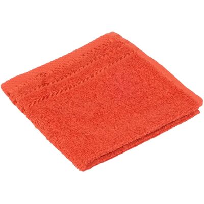 GÖZZE Berlin Gant de toilette - 30x30 cm, Orange, Coton GÖZZE Berlin Gant de toilette - 30x30 cm, Orange, Coton