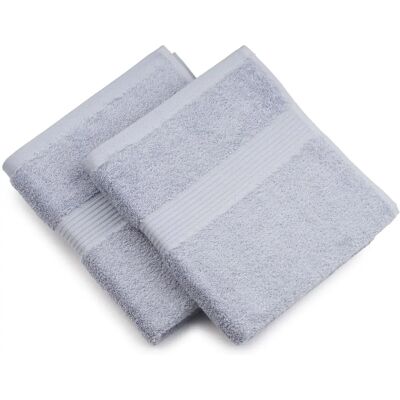 GÖZZE New York Silber 2er Handtuch-Set - Handtuch GÖZZE New York Silber 2er Handtuch-Set - Handtuch