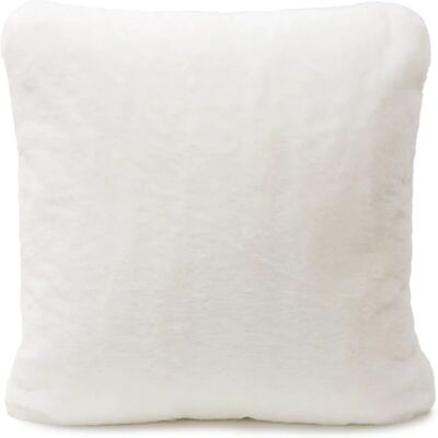 Funda de cojín Gozze Merino - 50x50cm - Blanco Funda de cojín Gozze Merino - 50x50cm - Blanco