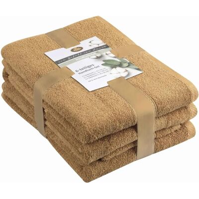 Conjunto de Toallas GÖZZE Lucia Beige - Baño, Invitados, Manos Conjunto de Toallas GÖZZE Lucia Beige - Baño, Invitados, Manos