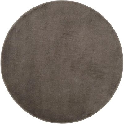 GÖZZE Rio Premium - grau taupe - 110 cm - Polyester - Badteppich GÖZZE Rio Premium - grau taupe - 110 cm - Polyester - Badteppich
