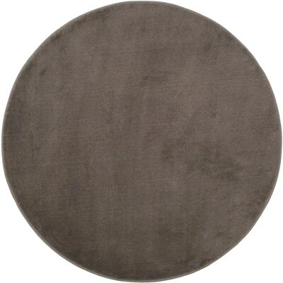 GÖZZE Rio Premium - grau taupe - 110 cm - Polyester - Badteppich GÖZZE Rio Premium - grau taupe - 110 cm - Polyester - Badteppich