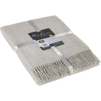 GÖZZE Malin Silber Wolldecke - Wool Blanket GÖZZE Malin Silber Wolldecke - Wool Blanket