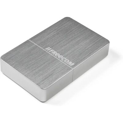 Freecom 4TB Extern Hårddisk - USB 3.2 - Silver Freecom 4TB Extern Hårddisk - USB 3.2 - Silver