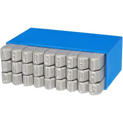 EDE WERKZEUGE MARKE SR - Alfabet zestaw 27 sztuk - Standard (4 mm) - Narzędziowy zestaw EDE WERKZEUGE MARKE SR - Alfabet zestaw 27 sztuk - Standard (4 mm) - Narzędziowy zestaw