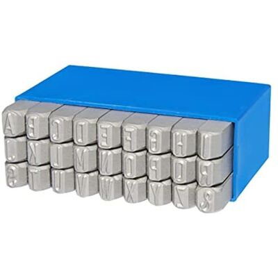 Gravurem 101.SR10 - Zestaw liter A-Z & & - 10mm - Pl Gravurem 101.SR10 - Zestaw liter A-Z & & - 10mm - Pl