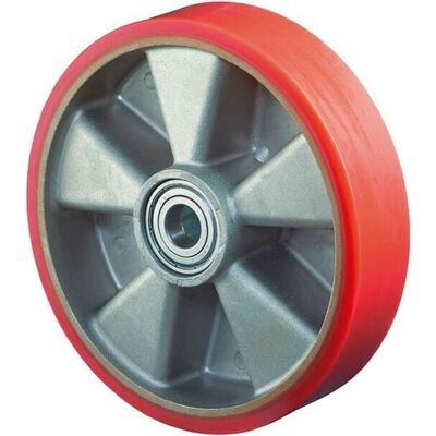 BS Rollen Möbelrollen Ersatzrad Rad-Ø 125 mm Tragfähigkeit 450 kg Guss-Polyurethan Achs-Ø 20 mm Nabenlänge 60 mm BS Rollen Möbelrollen Ersatzrad Rad-Ø 125 mm Tragfähigkeit 450 kg Guss-Polyurethan Achs-Ø 20 mm Nabenlänge 60 mm