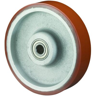 BS Modell C10 Polyurethanrad - 150mm, 800kg, Gusseisen BS Modell C10 Polyurethanrad - 150mm, 800kg, Gusseisen