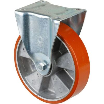 BS ROLLEN - Roulette 200mm L410.B90 Gusskl. Poliurea Platte - Bockrollen BS ROLLEN - Roulette 200mm L410.B90 Gusskl. Poliurea Platte - Bockrollen