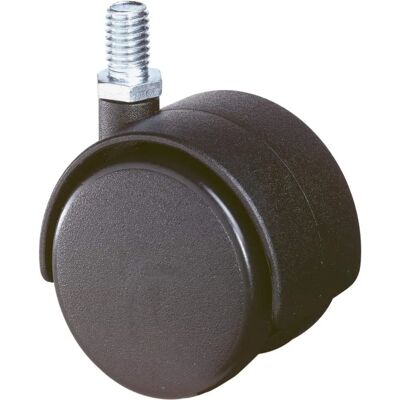 BS Modell F75.040.G08 Kunststoff Doppelrolle - Rad BS Modell F75.040.G08 Kunststoff Doppelrolle - Rad