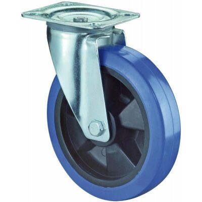 BS Modelo LS400.B61 Rueda de transporte - 125mm Azul BS Modelo LS400.B61 Rueda de transporte - 125mm Azul