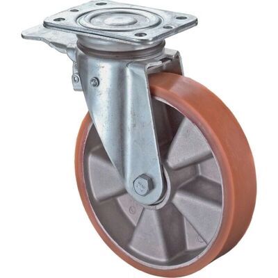 BS Schwerlast Rollen - 125mm, 450kg, Aluminium & Polyurethan BS Schwerlast Rollen - 125mm, 450kg, Aluminium & Polyurethan