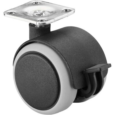 BS - F86.050.PL - Schwarz - Platte - Caster BS - F86.050.PL - Schwarz - Platte - Caster