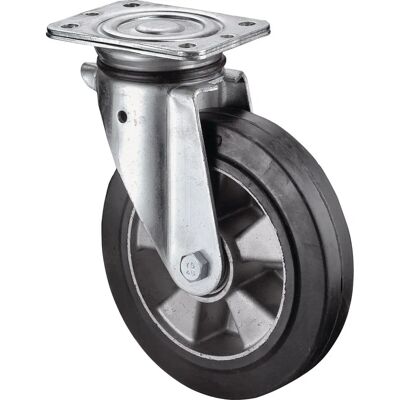 BS ROLLEN Schwerlastrollen - 200mm - Schwarz - Tragfähigkeit 450kg BS ROLLEN Schwerlastrollen - 200mm - Schwarz - Tragfähigkeit 450kg
