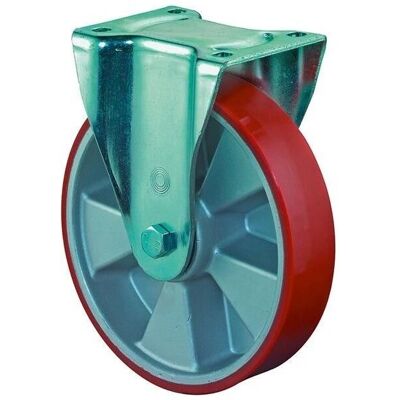 BS Rollen - Schwerlast Bockrolle 200 mm, Orange BS Rollen - Schwerlast Bockrolle 200 mm, Orange
