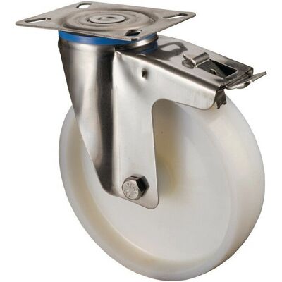 BS Modell G120.A90 50mm Kunststoff Lenkrolle mit Totalfeststeller - Rollen BS Modell G120.A90 50mm Kunststoff Lenkrolle mit Totalfeststeller - Rollen