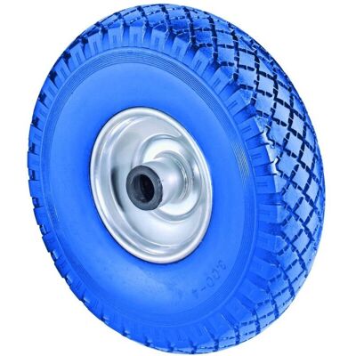 BS Stahl C91.262 Pannensicher Rad - 260mm, Blau, 160kg Tragfähigkeit BS Stahl C91.262 Pannensicher Rad - 260mm, Blau, 160kg Tragfähigkeit