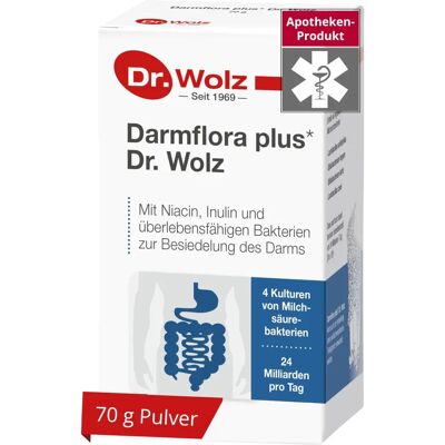 Dr. Wolz Darmflora Plus Probiotikus Por - Emésztés Támogatás Dr. Wolz Darmflora Plus Probiotikus Por - Emésztés Támogatás