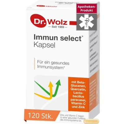 Dr. Wolz Immun Select Kapszulák 120 db - Táplálékkiegészítők Dr. Wolz Immun Select Kapszulák 120 db - Táplálékkiegészítők