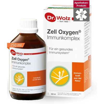 Dr. Wolz Zell Oxygen Immunokomplex - Étrend-kiegészítő az immunrendszer számára Dr. Wolz Zell Oxygen Immunokomplex - Étrend-kiegészítő az immunrendszer számára