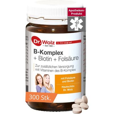 Dr. Wolz Zell GmbH B-komplex+biotinnal+folsav - Vitaminok és Kiegészítők Dr. Wolz Zell GmbH B-komplex+biotinnal+folsav - Vitaminok és Kiegészítők