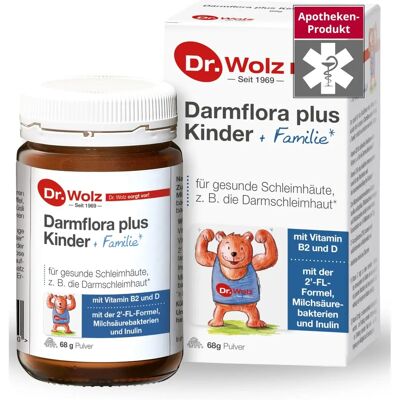 Dr. Wolz Darmflora plus Gyerekek + Család - Probiotikus Por Dr. Wolz Darmflora plus Gyerekek + Család - Probiotikus Por