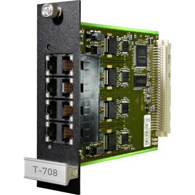 Modulo di espansione AGFEO T-708 - Connessioni analogiche Modulo di espansione AGFEO T-708 - Connessioni analogiche