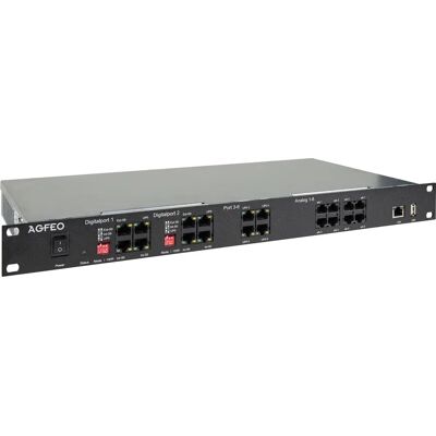 AGFEO ES 548 IT - Kommunikationsserver - Bis zu 12 IP-Kanäle AGFEO ES 548 IT - Kommunikationsserver - Bis zu 12 IP-Kanäle