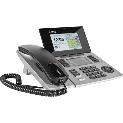 Agfeo ST 56 IP SENSfon si - IP-Telefon - Silber - Farbdisplay - LAN Agfeo ST 56 IP SENSfon si - IP-Telefon - Silber - Farbdisplay - LAN