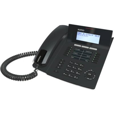 AGFEO ST 54 IP - Schwarz, Monochrom, 2,3 W - IP-Telefon AGFEO ST 54 IP - Schwarz, Monochrom, 2,3 W - IP-Telefon