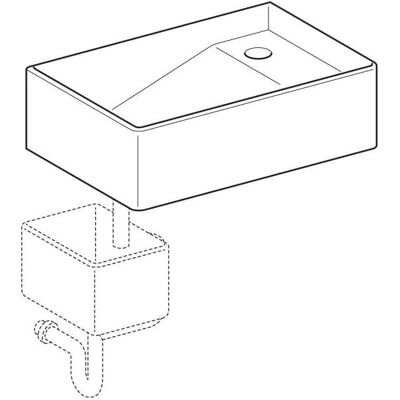 Geberit Gipsfangbecken 362511 - Weiß - Gipsbecken Geberit Gipsfangbecken 362511 - Weiß - Gipsbecken