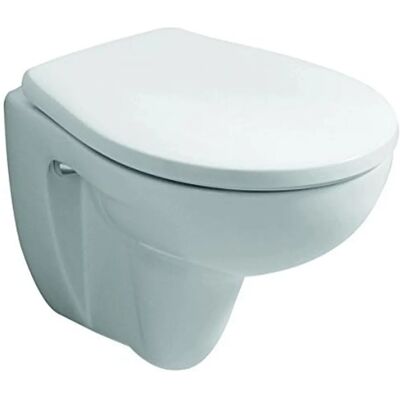 Geberit - Renova Compact WC-Sitz - Befestigung von oben, Edelstahl-Schaniere Geberit - Renova Compact WC-Sitz - Befestigung von oben, Edelstahl-Schaniere