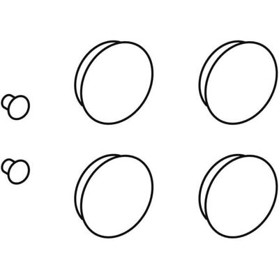 Geberit 598125000 WC-Deckel Ersatzteile - Set mit 2 Stück Geberit 598125000 WC-Deckel Ersatzteile - Set mit 2 Stück