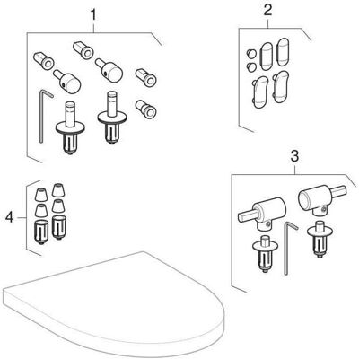 Geberit Modell 575950000 - Automatischer WC-Sitz Geberit Modell 575950000 - Automatischer WC-Sitz