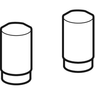 Geberit Gummi-Dübel zu WC-Sitz - Toilettensitzscharnieren Geberit Gummi-Dübel zu WC-Sitz - Toilettensitzscharnieren