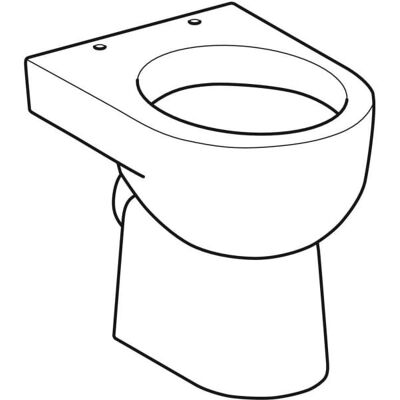 Inodoro empotrado Geberit Renova con borde plano 6L Inodoro empotrado Geberit Renova con borde plano 6L