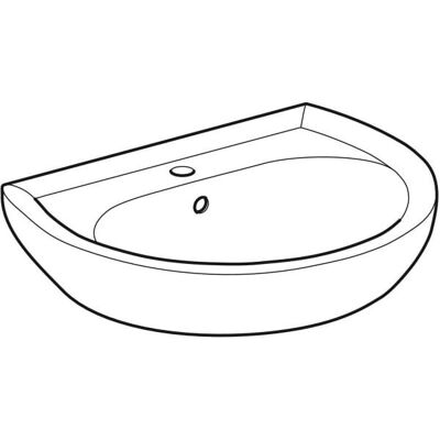 Geberit Renova Waschtisch 600x490mm - Bahamabeige Geberit Renova Waschtisch 600x490mm - Bahamabeige
