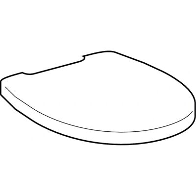 Asiento de inodoro Geberit VIRTO con descenso automático - Blanco Asiento de inodoro Geberit VIRTO con descenso automático - Blanco