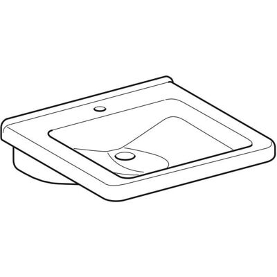 Geberit Renova Modell 128557 - Wandwaschtisch Geberit Renova Modell 128557 - Wandwaschtisch
