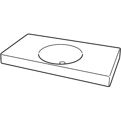 Geberit Preciosa II Wandwaschbecken - 900x500mm - Weiß Alpin Geberit Preciosa II Wandwaschbecken - 900x500mm - Weiß Alpin