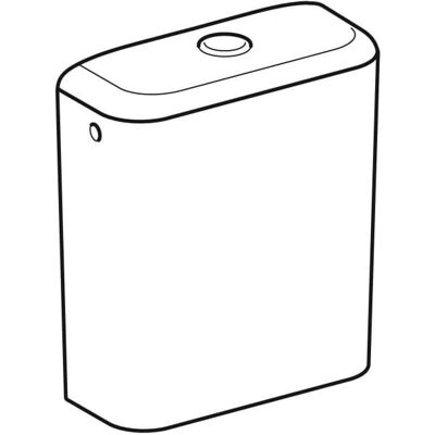 Cisterna de doble descarga externa blanca - Geberit Cisterna de doble descarga externa blanca - Geberit