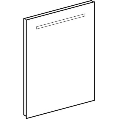 Geberit Rechteckiger LED-Badspiegel - 650x500mm Geberit Rechteckiger LED-Badspiegel - 650x500mm