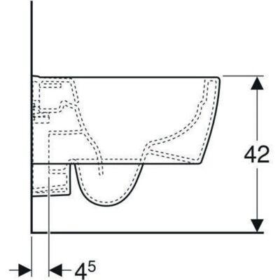 Keramag Geberit iCon Tiefspül-WC - Rimfree - 4,5/6L Keramag Geberit iCon Tiefspül-WC - Rimfree - 4,5/6L