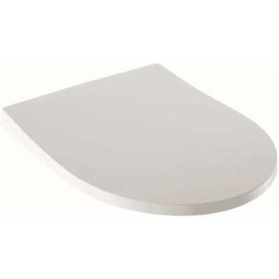 Keramag iCon Slim toiletbræt - Blid lukning, antibakterielt, holdbart Keramag iCon Slim toiletbræt - Blid lukning, antibakterielt, holdbart