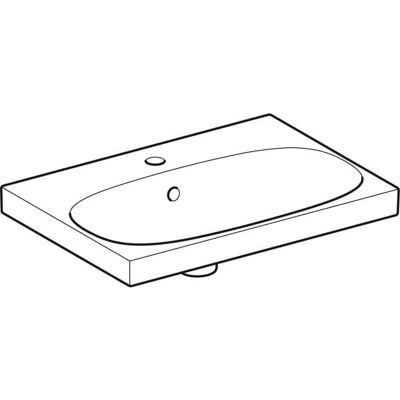 Lavabo Geberit Acanto de pared - Lavabo Lavabo Geberit Acanto de pared - Lavabo