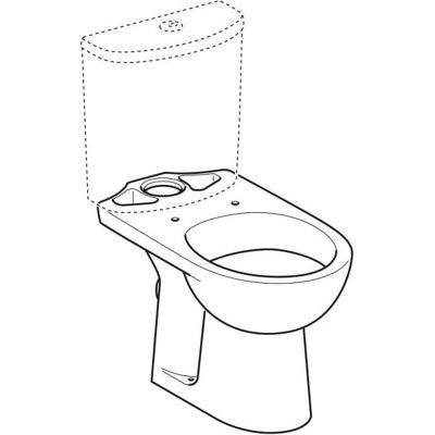 Geberit Renova WC - 6L - Weiß - Bodenstehend Geberit Renova WC - 6L - Weiß - Bodenstehend