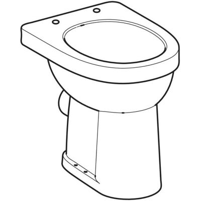 Geberit Renova Nr.1 Komfort Stand-WC - Bodenstehend, 6L Geberit Renova Nr.1 Komfort Stand-WC - Bodenstehend, 6L